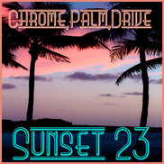 Sunset 23 - Chrome Palm Drive